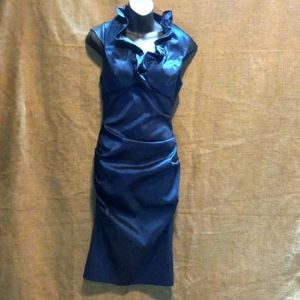 Bin 2.  Midnight blue dress